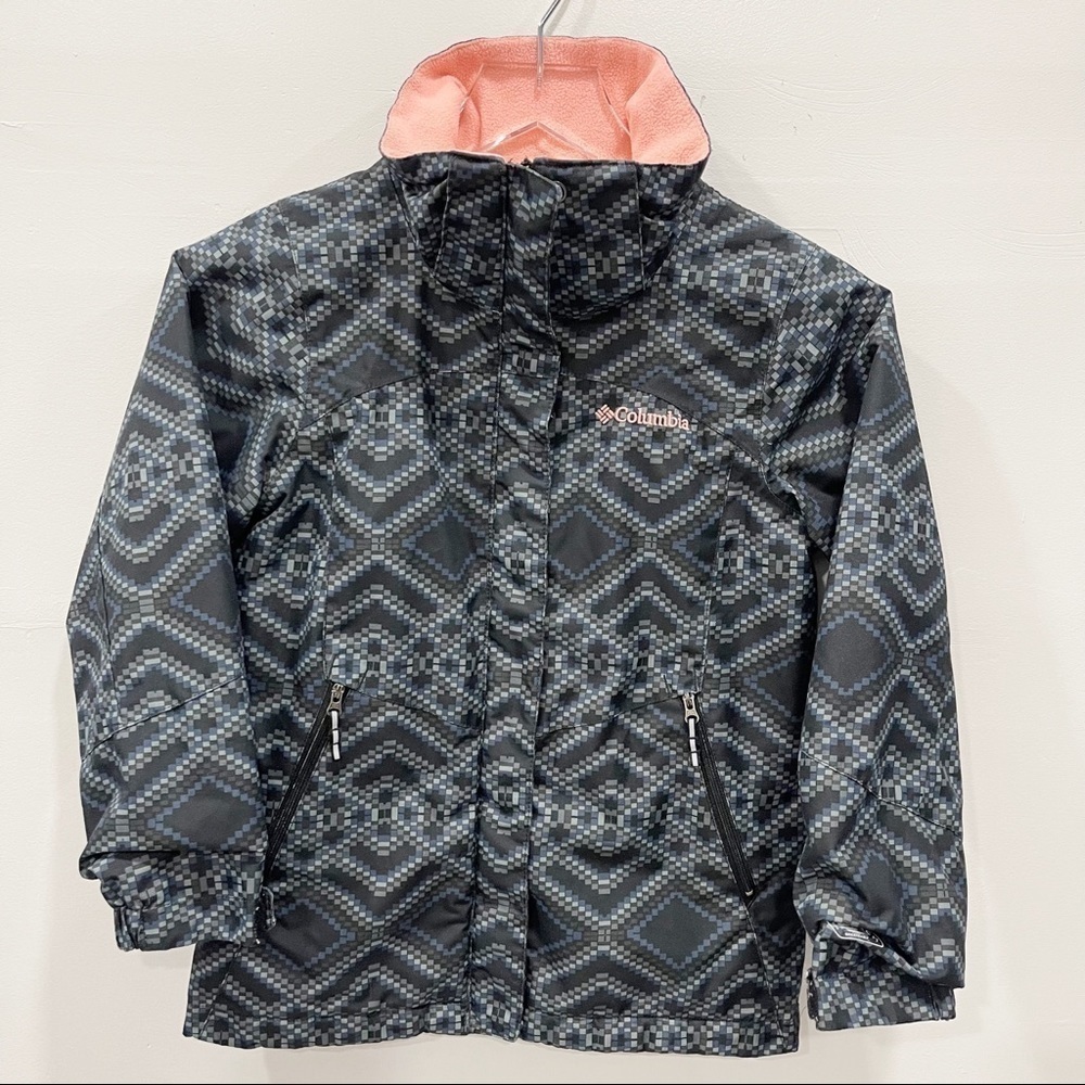 Columbia Bugaboo II Fleece Interchange Jacket Omni-Heat Small 7/8
